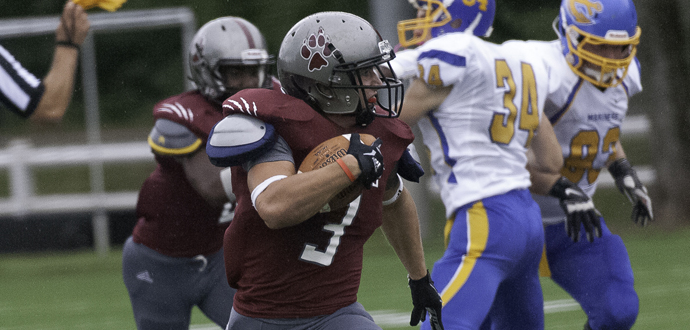 Bettano Nets Three Touchdowns against Catholic; AMCATS Fall 54-25