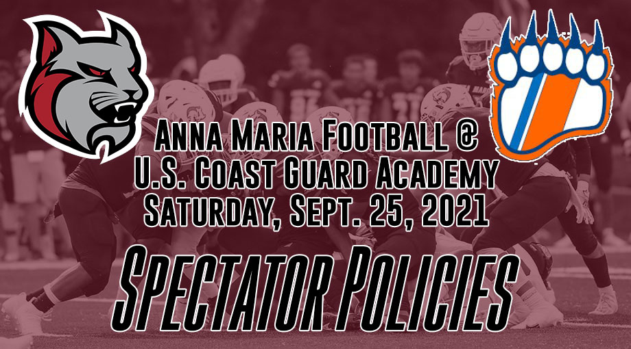Anna Maria Football - U.S. Coast Guard Academy Spectator Policies