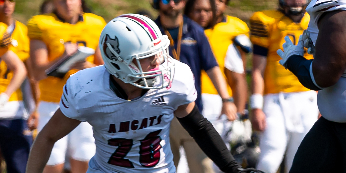 Freshmen defensive back Marino Vedova (Zurich, Switzerland)