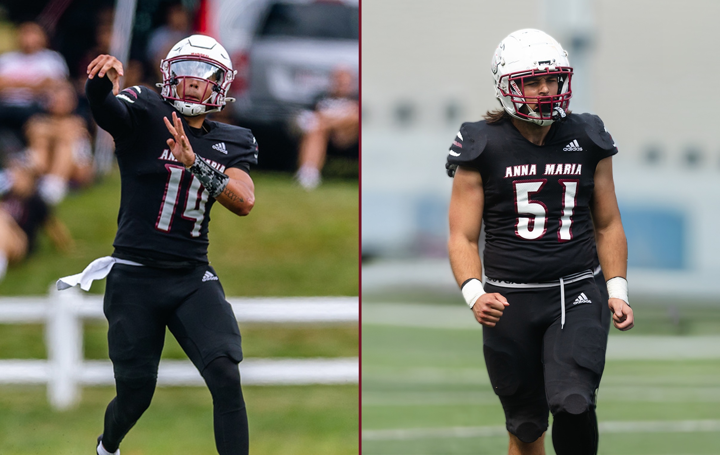 Boyce and DeMartino Earn Football MASCAC Weekly Awards