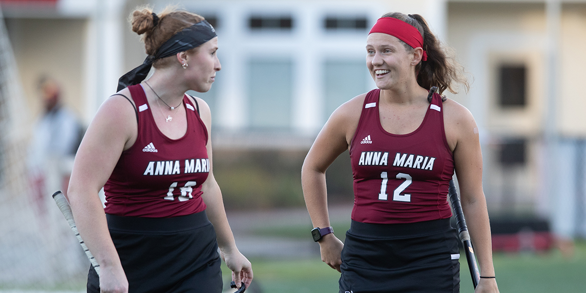 Graduate student Ashley Garcia (Cornwall, NY) & Senior Meghan Sonia (West Tisbury, MA)