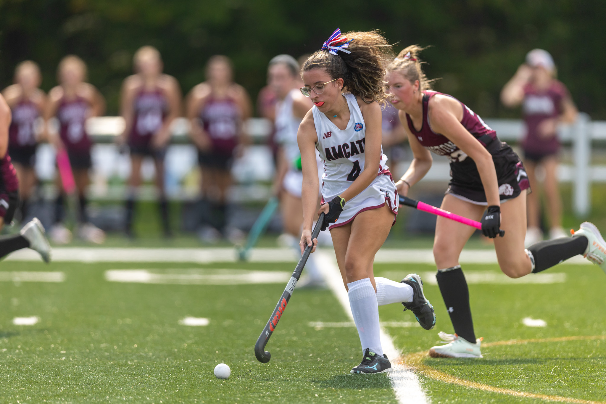 FIELD HOCKEY FALLS TO BISON ON THE ROAD