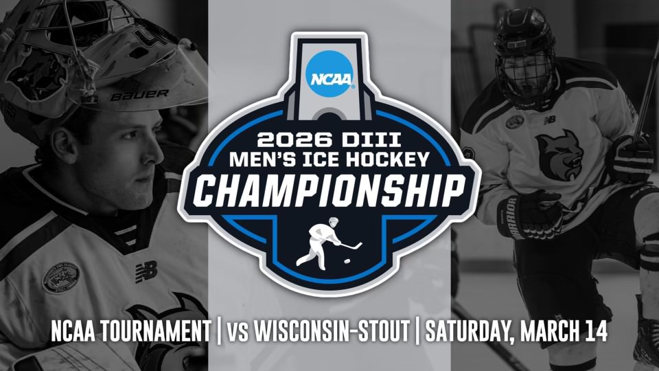 Men&rsquo;s Ice Hockey Takes on Wisconsin-Stout in First NCAA Tournament Appearance in Program History (GAME PREVIEW)