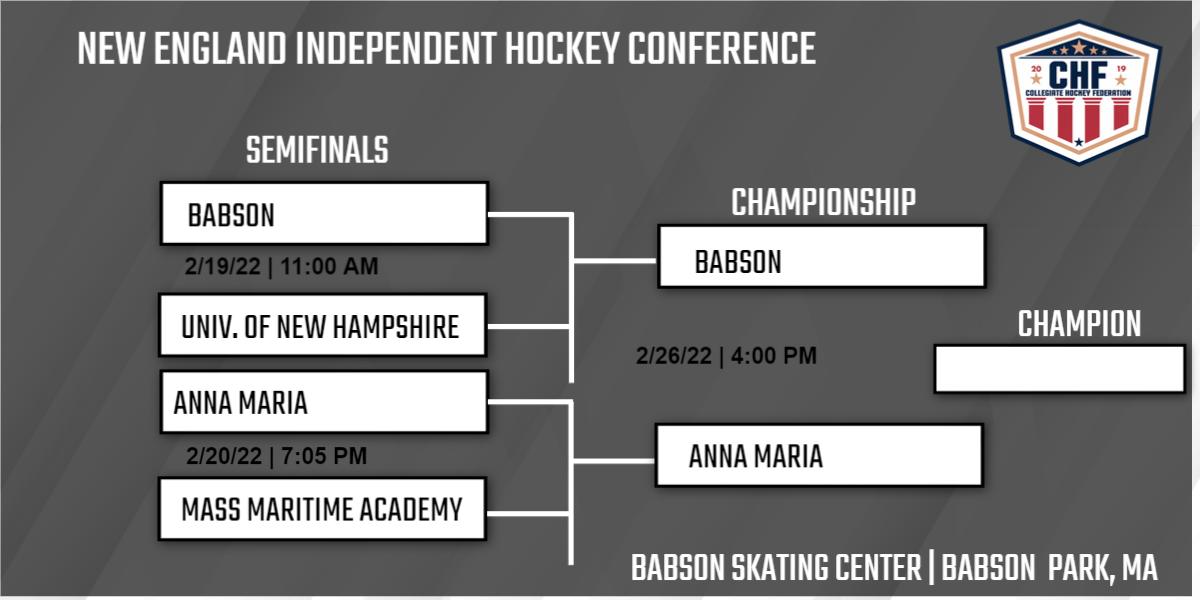 Men's Club Ice Hockey Advances To NEIHC Championship Game