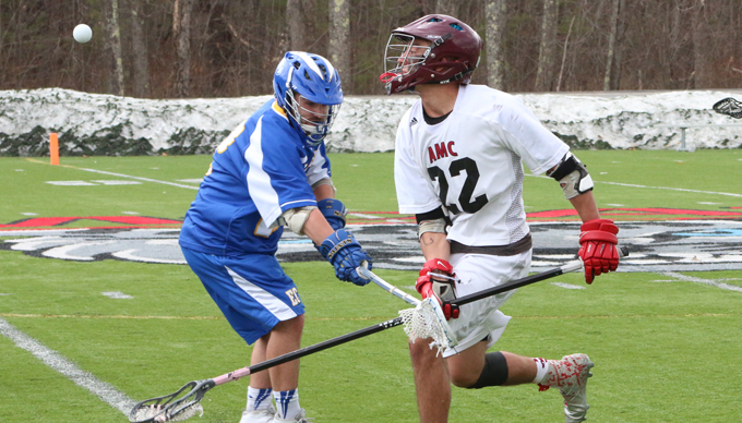 Batallas Breaks Ground Balls Record on Senior Day; Saints top AMCATS 18-7