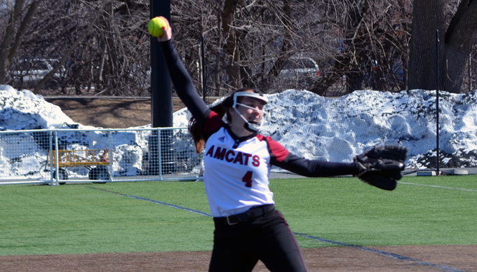 Mustangs Take 6-5, 5-0 Wins over Softball