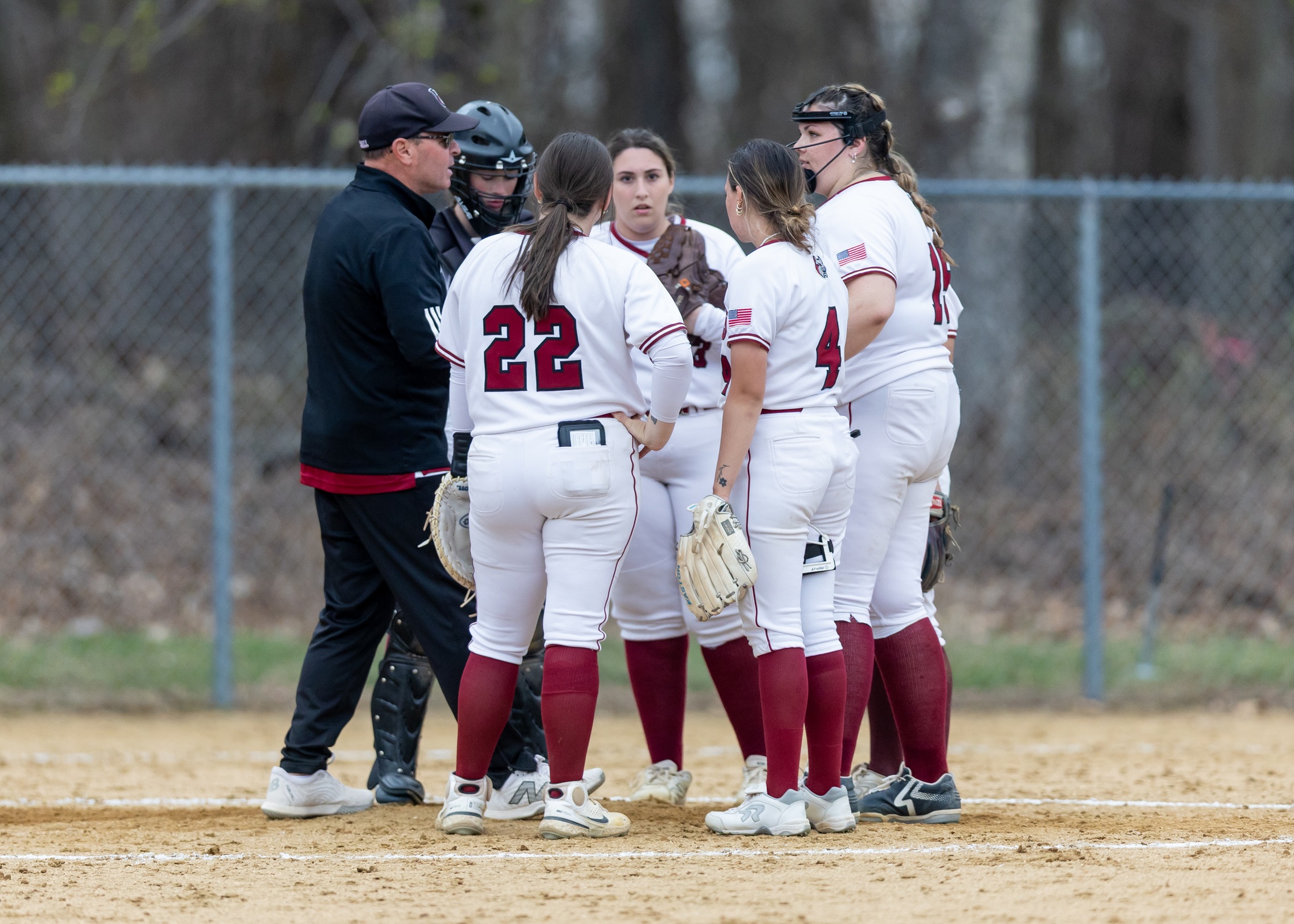 Meade earns 100th strikeout this season in split against Saints to end the regular season