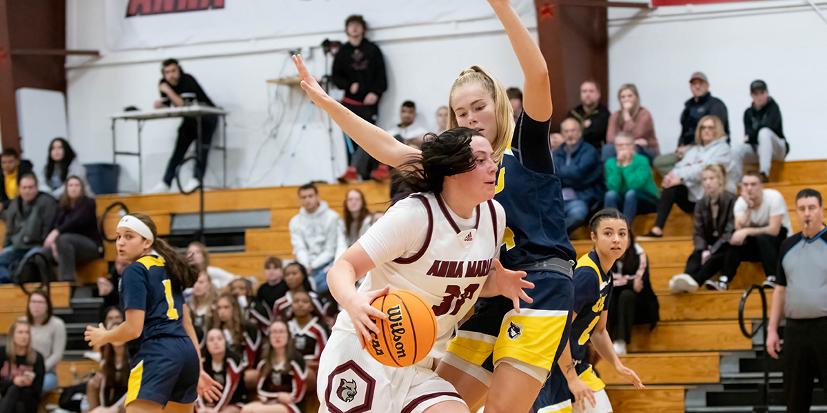 Freshman center Sophie Law (Brookfield, MA)