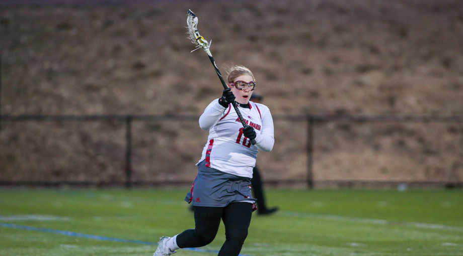 Women'a Lacrosse Flown Past by Hawks