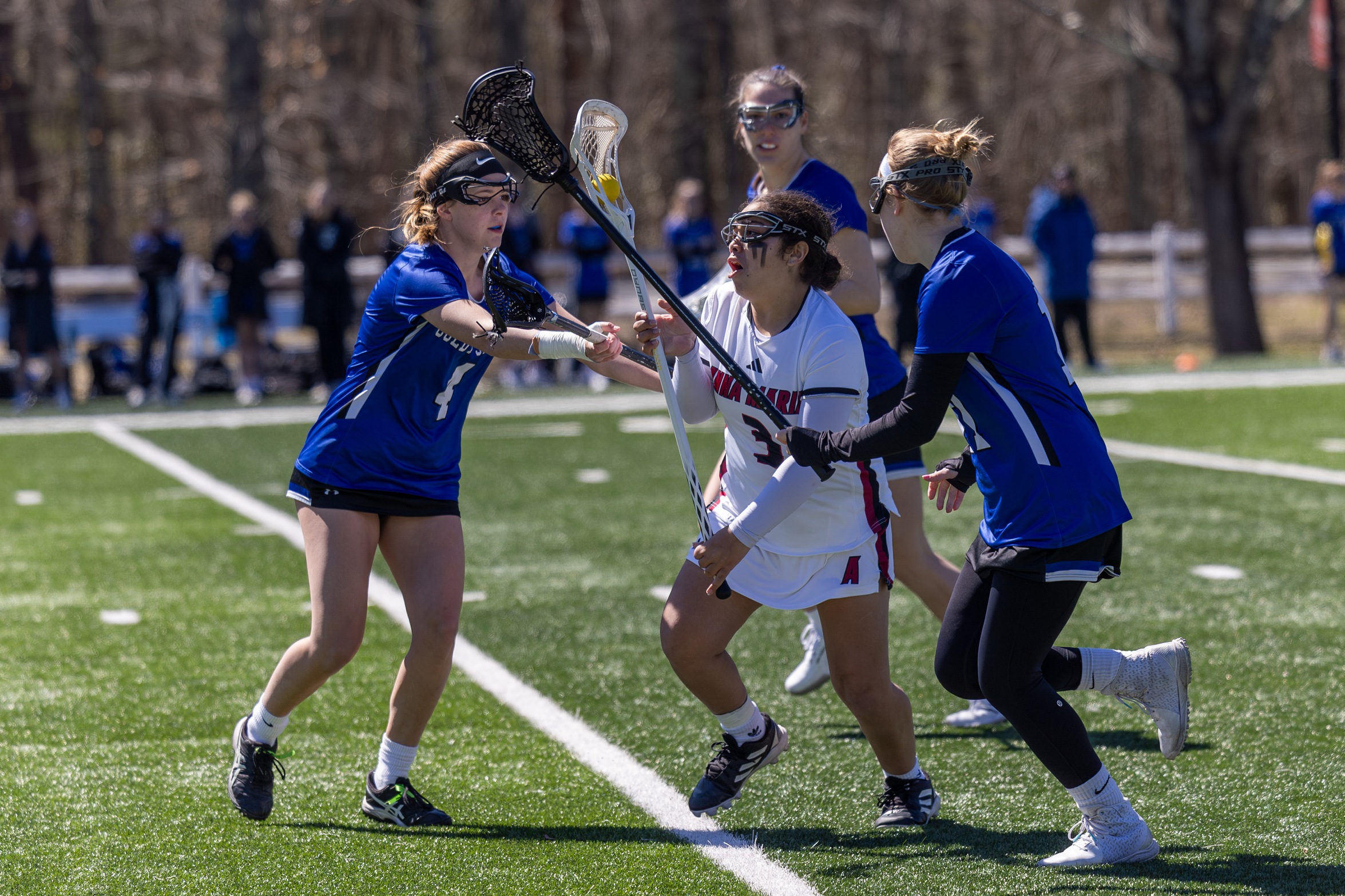 WOMEN'S LACROSSE CAN'T KEEP UP WITH BEAVERS