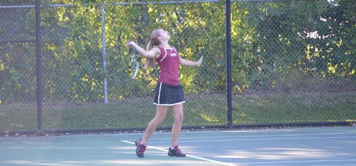 Tennis Drops Season Opener to Lesley, 7-2