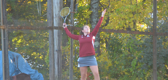 Women's Tennis Bested by Suffolk, 8-1