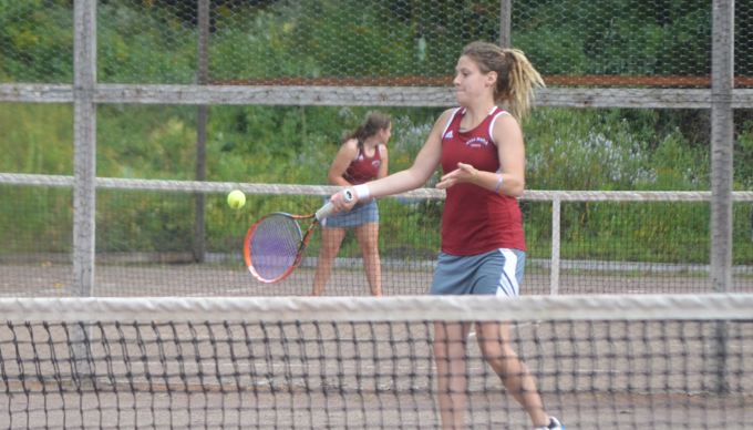 Clark Tops Tennis, 8-1
