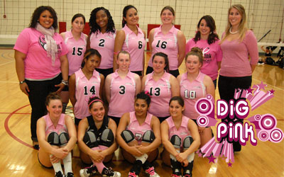 Lesley Battles Past AMC on Dig Pink Night