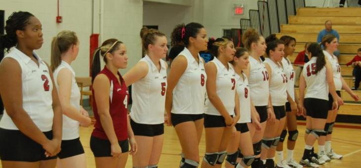 Volleyball Swept in Season Finale