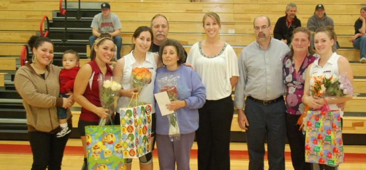 AMCATS Fall to Lesley on Senior Night