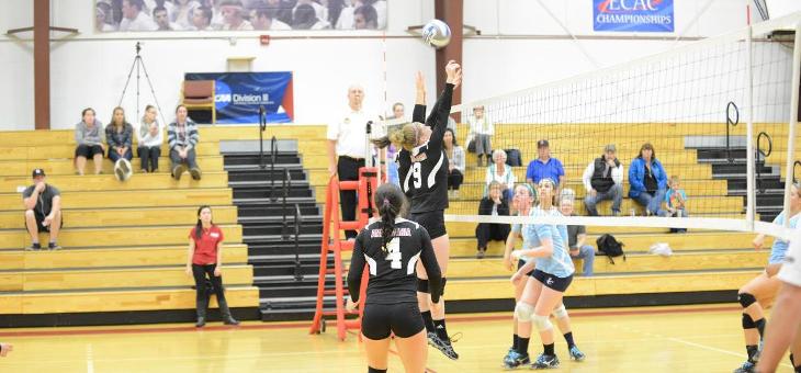 Anna Maria Falls in GNAC Tri-Match