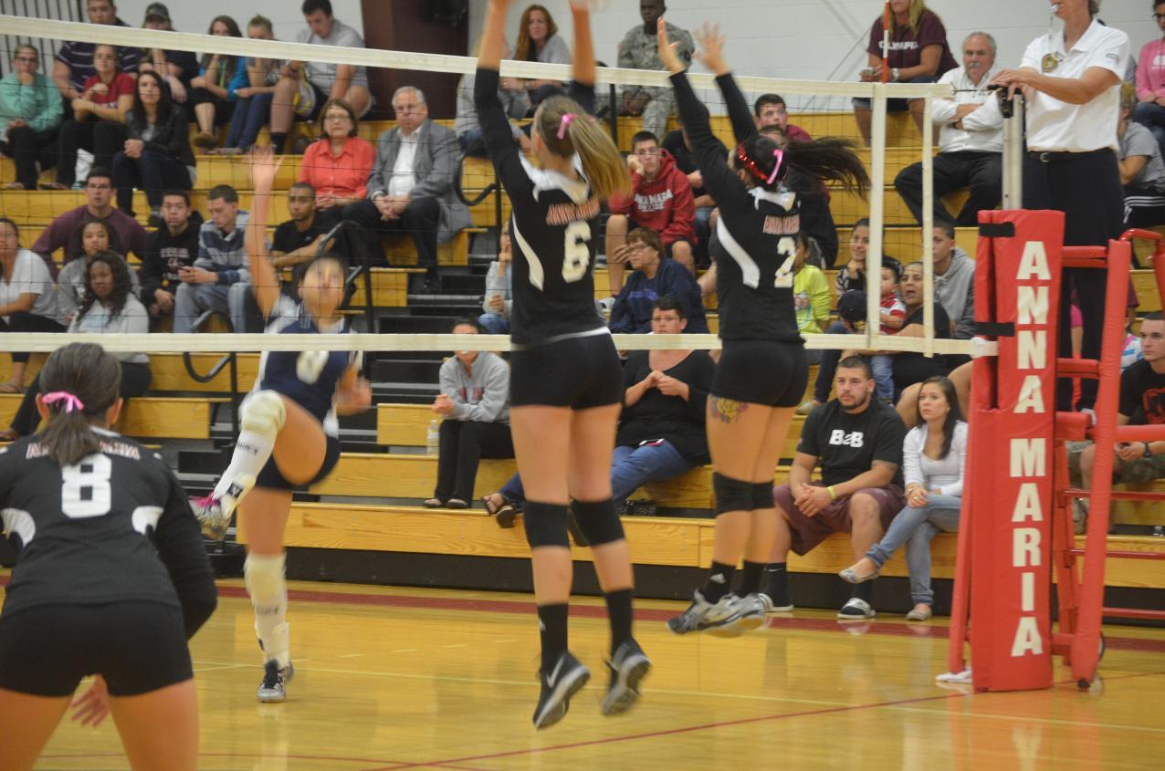 Lady AMCATS Swept in Tri-Match