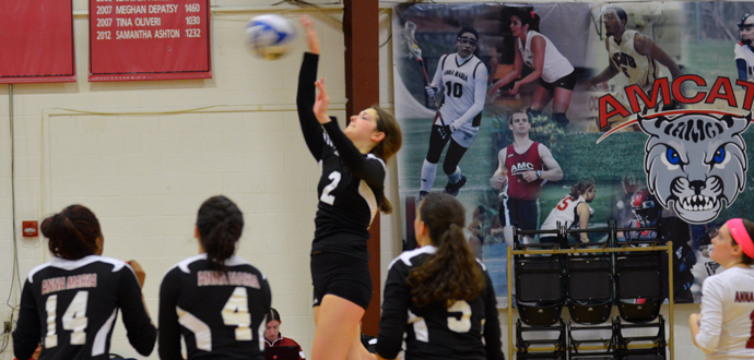 Volleyball Caps Scranton Tournament with 3-0 Win against Cedar Crest