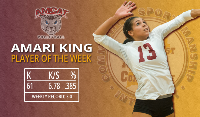King, Clancy Repeat at GNAC Weekly Award Winners