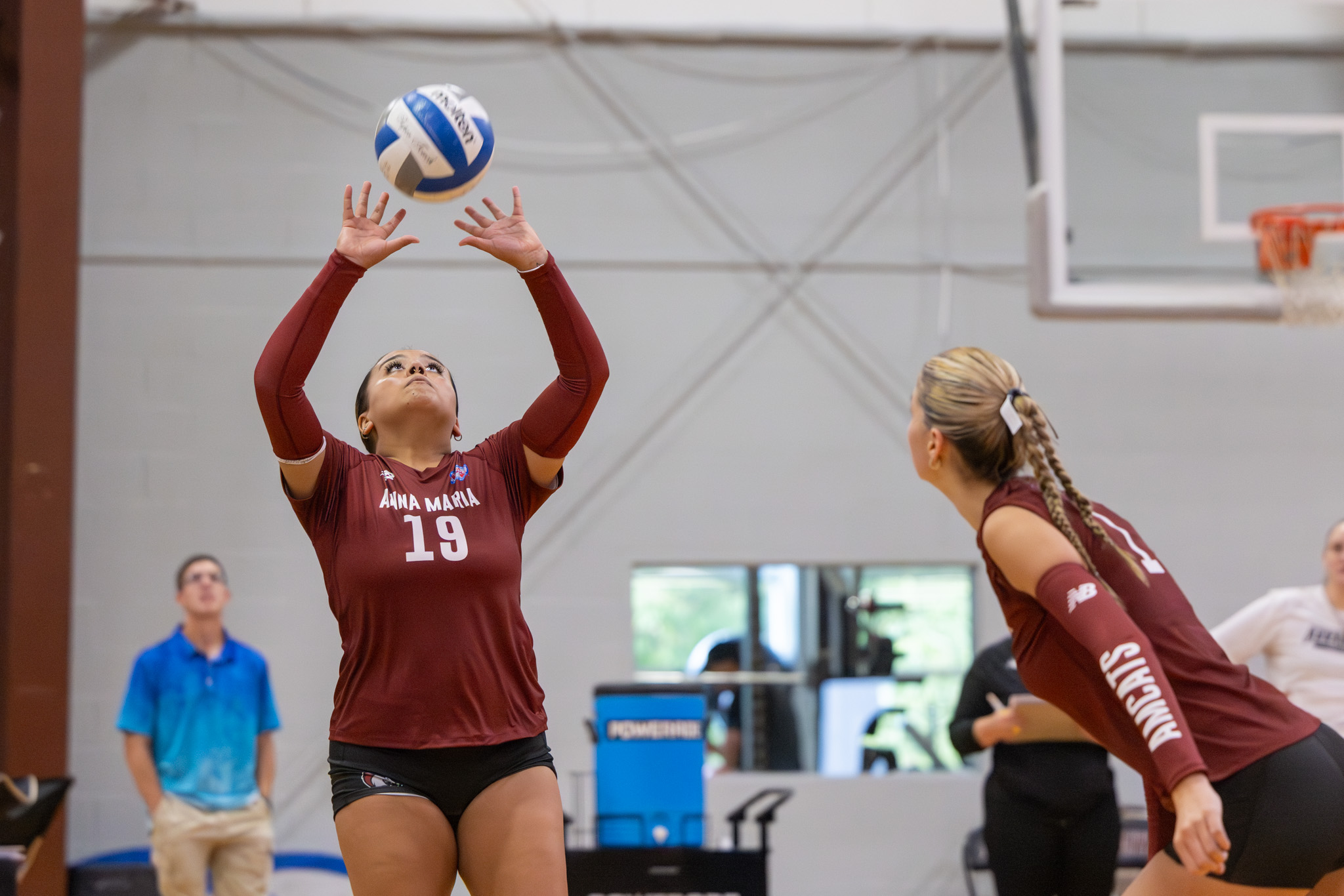 Volleyball Sweeps The Day With Two Wins Up In Vermont